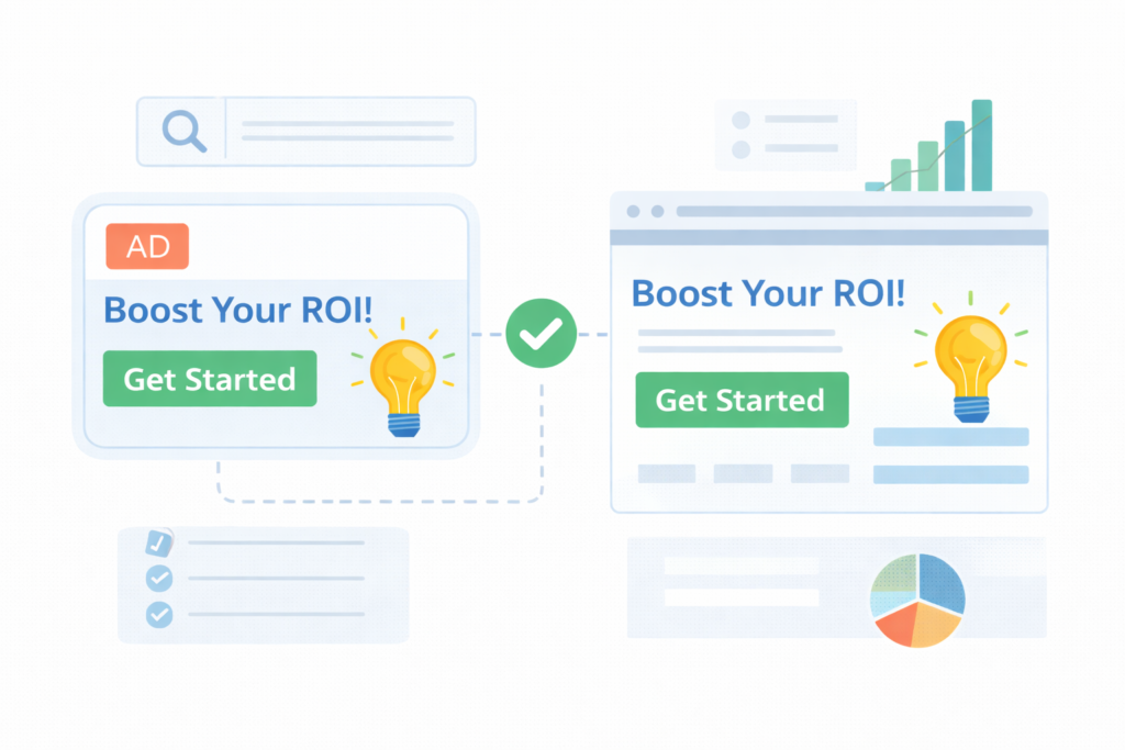 Compelling Ad Copy & Landing Page Alignment