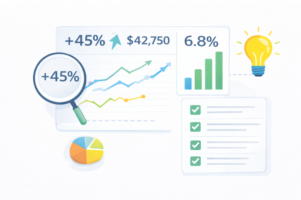 Transparent Reporting & Actionable Insights